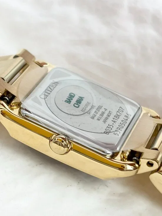 NEW Bianca White Mother of Pearl Gold-Tone ew5602-57d Citizen Ladies Wrist Watch - Picture 12 of 16